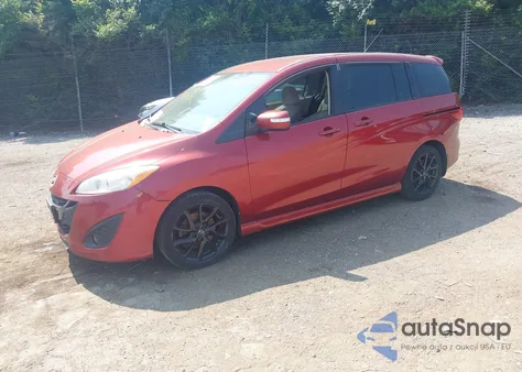 2013 Mazda Mazda5 Touring z USA, uszkodzony, nr VIN JM1CW2CL1D0150542